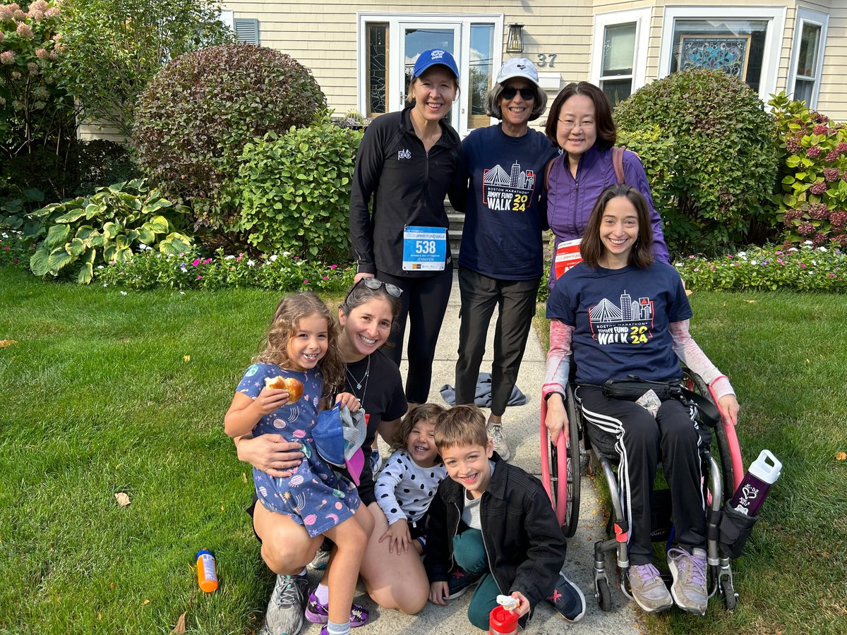 Dana-Farber Zakim Center (@danafarberzakim) on Twitter photo Thank you to all who participated in this year's #JimmyFundWalk! We are especially grateful to all who've supported Team Zakim.
Drs. Ligibel and <a href="/tingbao2011/">Ting Bao, MD</a>, our Center leadership, with the Zakim family this year š©· Thank you to all who participated in this year's #JimmyFundWalk! We are especially grateful to all who've supported Team Zakim.
Drs. Ligibel and <a href="/tingbao2011/">Ting Bao, MD</a>, our Center leadership, with the Zakim family this year š©·