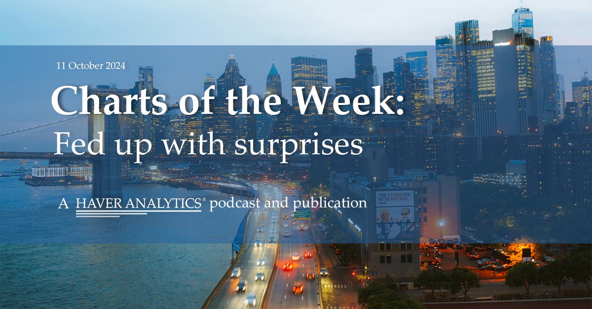 Latest Charts of the Week out now!
⚡️US data surprises and the Fed
⚡️Supply chain pressures and inflation
⚡️China’s economic outlook
⚡️Electricity prices in Germany and the US
⚡️The global economic cycle
⚡️The Blue Chip growth consensus for 2025
haverproducts.com/charts-of-the-…