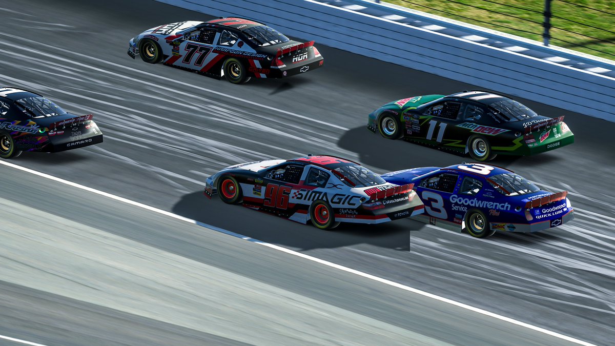 SteelHorseLive's tweet photo. Made my first @AllAmericanARCA start last night in their Gen4 league.  You know it's a good time when your first start involves 120 laps of green with 3 green flag pit cycles.  Nabbed a hard fought 6th place.  The Gen4 car is by far my favorite car on iRacing. https://t.co/x53SI1DpET