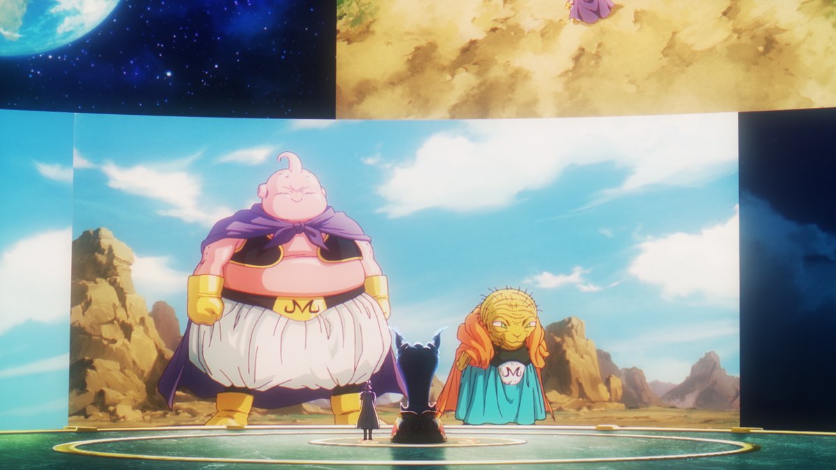 DB_anime_info's tweet photo. ーーーーーー
#ドラゴンボールDAIMA
あらすじ&場面カット公開
ーーーーーー

第1話「インボウ」
ご視聴ありがとうございました🙏

来週もお見逃しなく👀✨
0:30からPrime VideoとFODにて最速見逃し配信開始❕

各配信サイトでは10/15(火)0:30より見逃し配信スタート📺

🔽あらすじ
https://t.co/qjTvyPZcxT

#DAIMA #DragonBall 
#ダイマトメ
