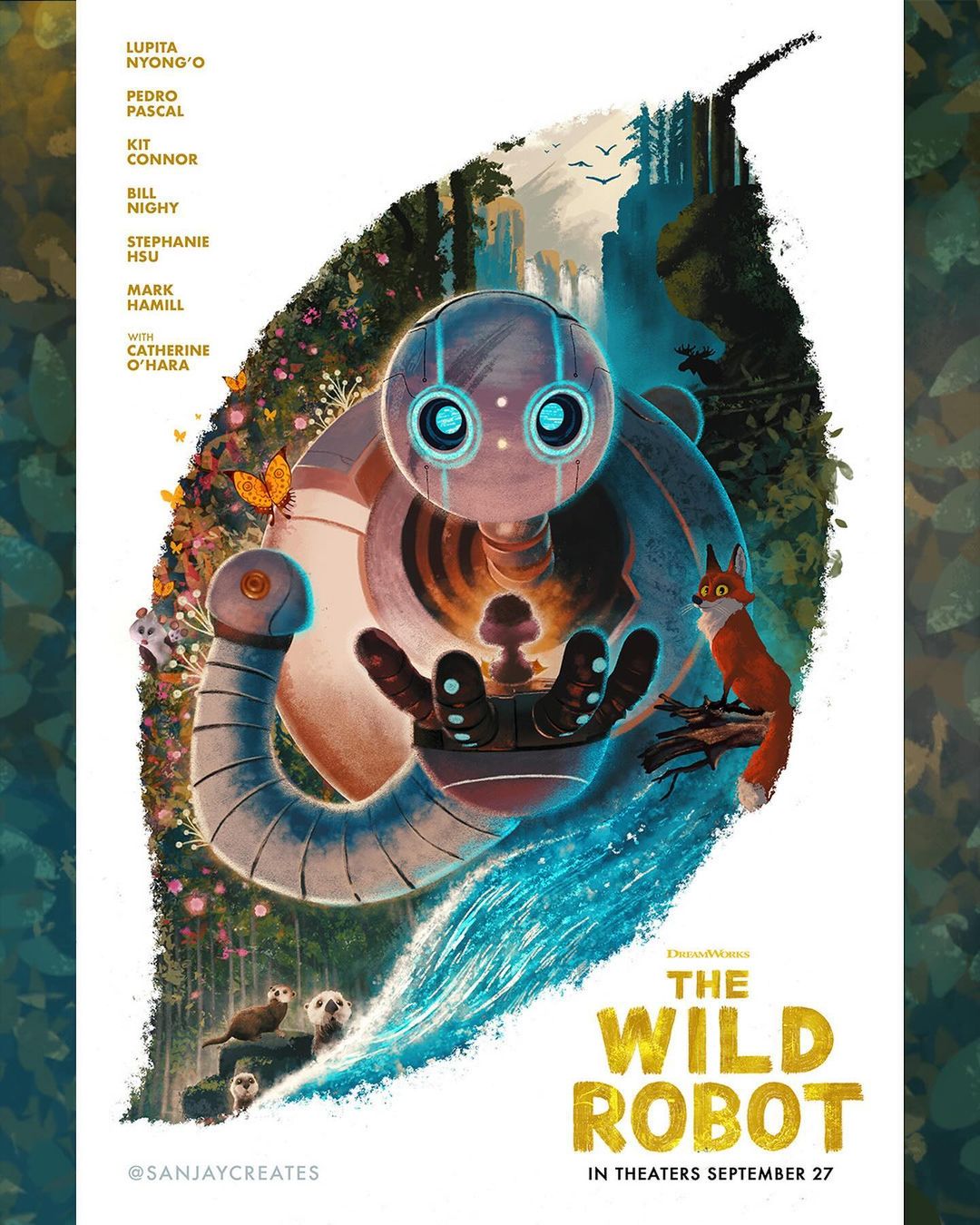 Creatieve Wild Robot posters