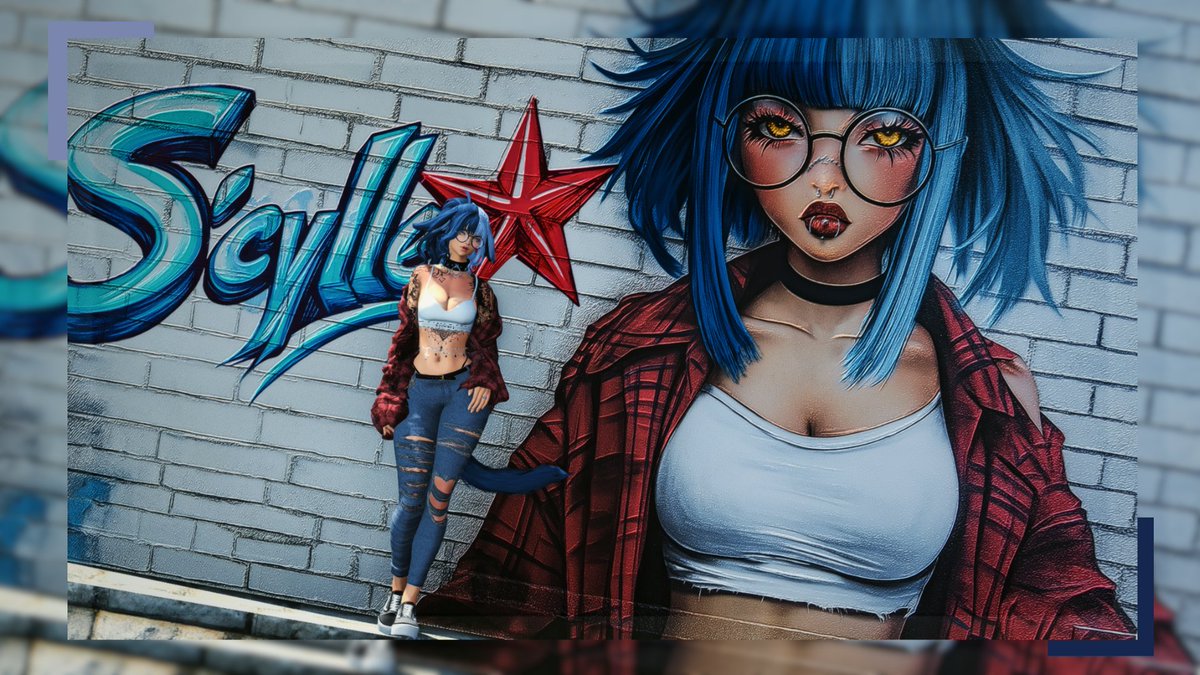 AAA!!! OH MY GOD. GUYS! HOLY SHIT, LOOK AT THIS!

AMAZING custom graffiti wall designed by @ffxiv_makenshii! I'm honestly beyond honoured to receive such a beautiful piece of art, and from someone 
 admire! ♥
#lbsposes #ffxivscreenshot #ffxivgposer #ffxivmiqote #ffxivgpose