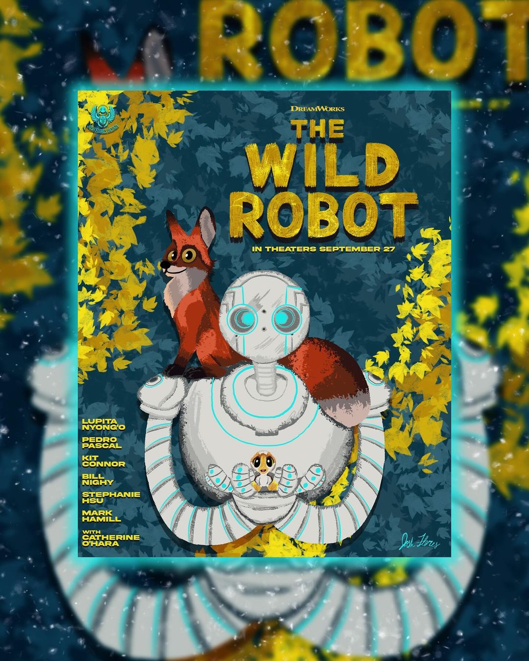 Creatieve Wild Robot posters