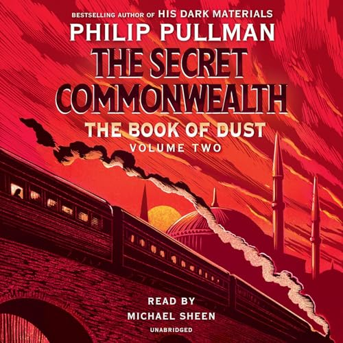 PastIntoPresent's tweet photo. Completed listening to #TheSecretCommonwealth (v2 of the #BookofDust trilogy) by @PhilipPullman last night! SERIOUS CLIFFHANGER! Splendid characterization by @MichaelSheen. Are we close to v3? Will Mr. Sheen narrate the audiobook? (Hope so!) https://t.co/lsMc4IgUQR