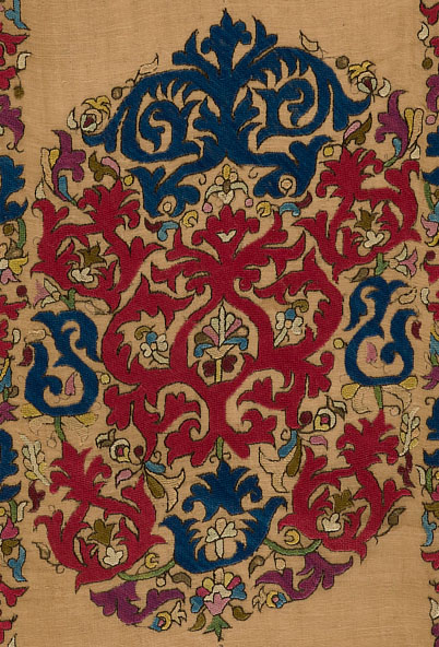 Can you picture this gorgeous Algerian curtain in your living room window? #FabricFriday