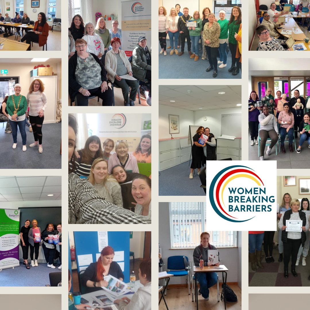 Discover Women Breaking Barriers!  
Are you ready to overcome personal barriers to employment and education? 
Women Breaking Barriers is here to support you! This collaborative project connects multiple Women’s Centres across Northern Ireland, providing tailored education and