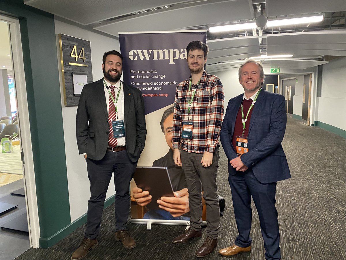 Cwmpas (@cwmpas_coop) on Twitter photo Diolch i <a href="/FletcherPlaid/">Luke Fletcher AS/MS</a> ac i aelodau <a href="/Plaid_Cymru/">Plaid Cymru 🏴</a> am y sgwrs ddiddorol iawn am yr economi cydweithredol a photensial y model yng Nghymru 🏴
Thanks to Luke Fletcher MS and Plaid Cymru members for the interesting discussion about the co-op economy and its potential in Wales 🏴 Diolch i <a href="/FletcherPlaid/">Luke Fletcher AS/MS</a> ac i aelodau <a href="/Plaid_Cymru/">Plaid Cymru 🏴</a> am y sgwrs ddiddorol iawn am yr economi cydweithredol a photensial y model yng Nghymru 🏴
Thanks to Luke Fletcher MS and Plaid Cymru members for the interesting discussion about the co-op economy and its potential in Wales 🏴