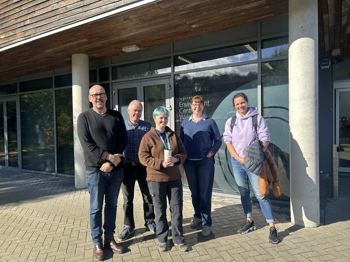 ProfPHaygarth's tweet image. Terrific to meet our new @ENVISIONDTP student at Bangor with @ProfJessDavies and team