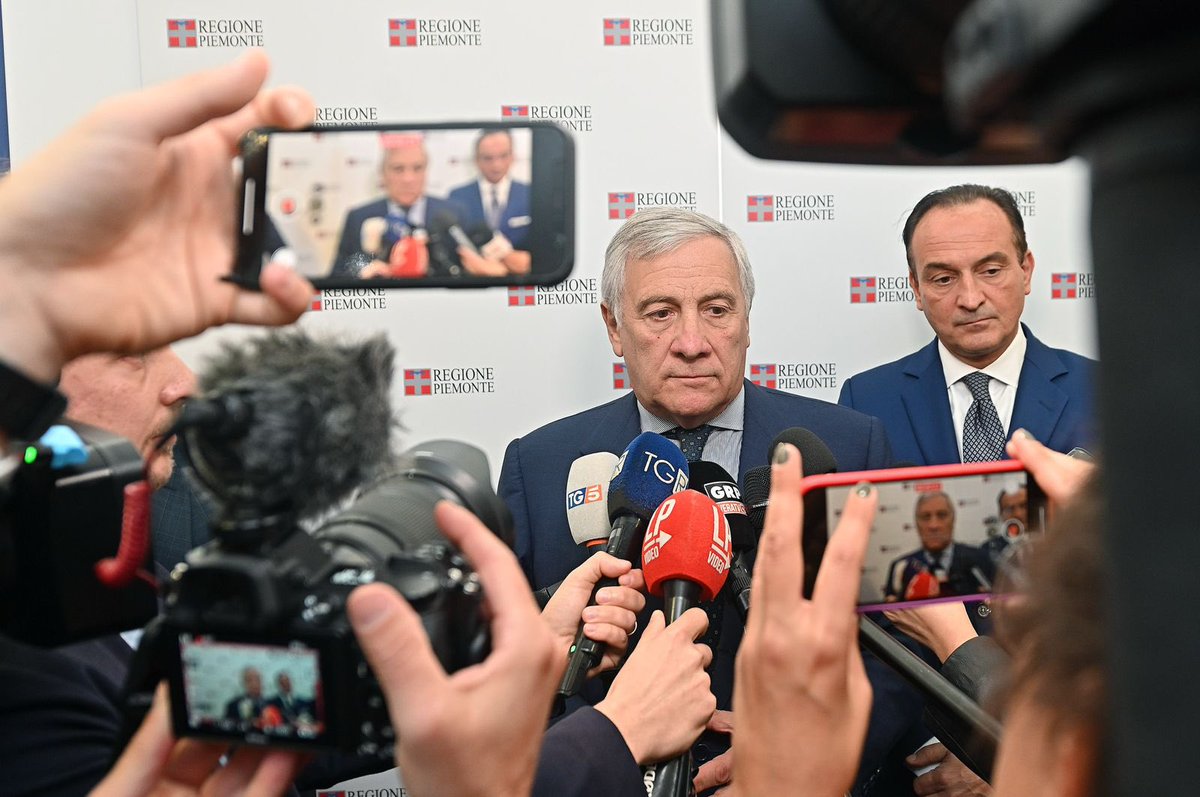 Antonio Tajani tweet media