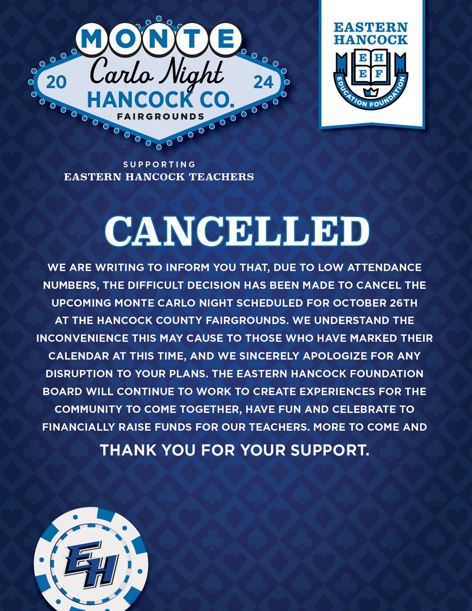 Eastern Hancock Education Foundation (@foundationehs) on Twitter photo 