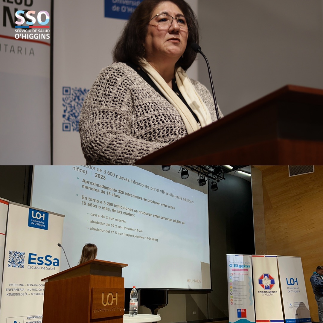 📌Durante la jornada se realizó la primera jornada de actualización sobre VIH/SIDA: Una mirada regional, dirigida a estudiantes y profesionales del área de la salud.