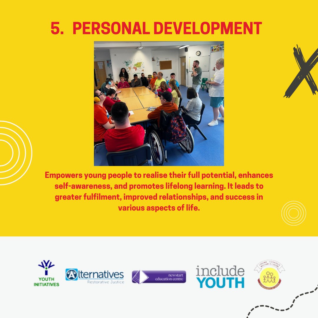 Strive Programme (@striveprogramme) on Twitter photo Did you know there are 5 Main themes of Strive?
🎯Good Relations
🎯Citizenship
🎯Employability
🎯Positive Progression
🎯Personal Development
#StriveProgramme #PEACEPLUS
<a href="/SEUPB/">SEUPB</a> <a href="/IncludeYouth/">Include Youth</a> <a href="/Alternatives_RJ/">Alternatives RJ</a> <a href="/YINI_91/">Youth Initiatives</a> <a href="/NewstartEdu/">NewstartEduCentreAEP</a> Did you know there are 5 Main themes of Strive?
🎯Good Relations
🎯Citizenship
🎯Employability
🎯Positive Progression
🎯Personal Development
#StriveProgramme #PEACEPLUS
<a href="/SEUPB/">SEUPB</a> <a href="/IncludeYouth/">Include Youth</a> <a href="/Alternatives_RJ/">Alternatives RJ</a> <a href="/YINI_91/">Youth Initiatives</a> <a href="/NewstartEdu/">NewstartEduCentreAEP</a>