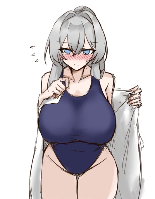 水着お披露目セシリアさん 