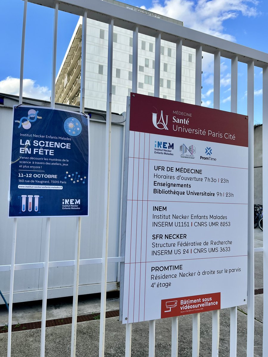 INEM NECKER (@neckerinem) on Twitter photo C’est demain, la <a href="/FeteScience/">Fête de la science</a> ouverte au grand public à l’INEM ! 🥳 Venez plonger dans le monde fascinant de la science avec nos ateliers interactifs et découvrez les coulisses de la recherche. On vous attend nombreux. 🔬👩🏻🔬🧫 C’est demain, la <a href="/FeteScience/">Fête de la science</a> ouverte au grand public à l’INEM ! 🥳 Venez plonger dans le monde fascinant de la science avec nos ateliers interactifs et découvrez les coulisses de la recherche. On vous attend nombreux. 🔬👩🏻🔬🧫