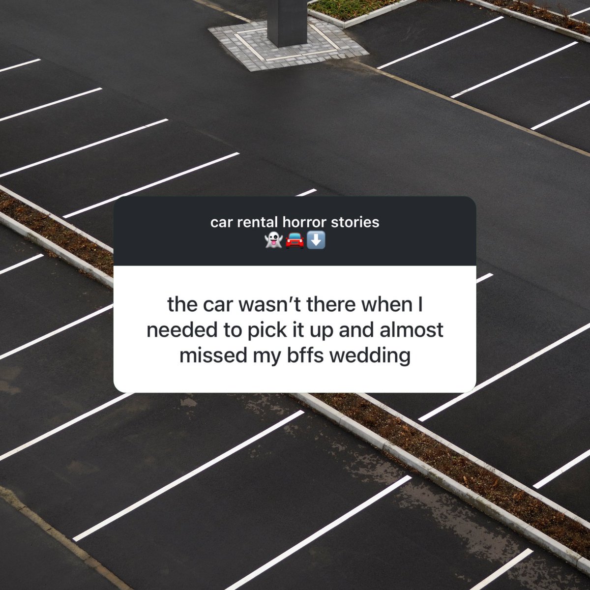 DriveKyte's tweet image. We asked, you answered 👻 From flat tires to bad smells, here are some memorable rental car horror stories from our community. Swipe through to check them out, and for your next trip, just book a Kyte kyte.com