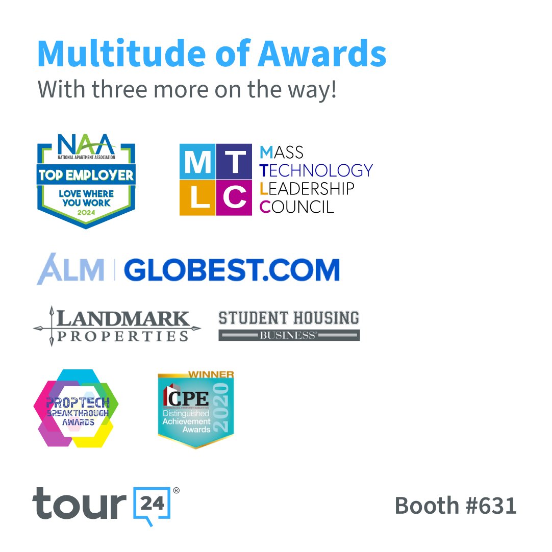 Tour24now's tweet image. Tour24 is exhibiting at @ApartmentWire&apos;s #Optech2024 in National Harbor, MD! Stop by Booth #631 to see why #selfguidedtours are our specialty—we created them, perfected them, and keep raising the bar! Learn how we help leasing teams boost efficiency &amp;amp; elevate the experience.