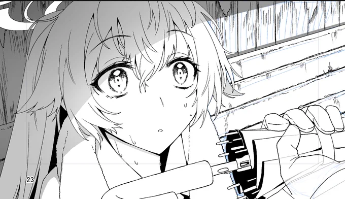 小説本挿絵WIP 