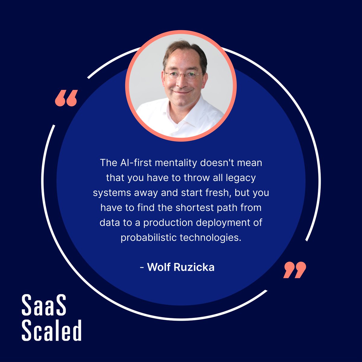 arman123's tweet photo. @arman123 discusses how to Embrace the AI-First Mentality with @WolfRuzicka, Chairman of the Board at @EastBancTech on #SaaSScaled.

Listen to the full episode at https://t.co/pvN2ReuoBM https://t.co/XRAlkeJ6pB