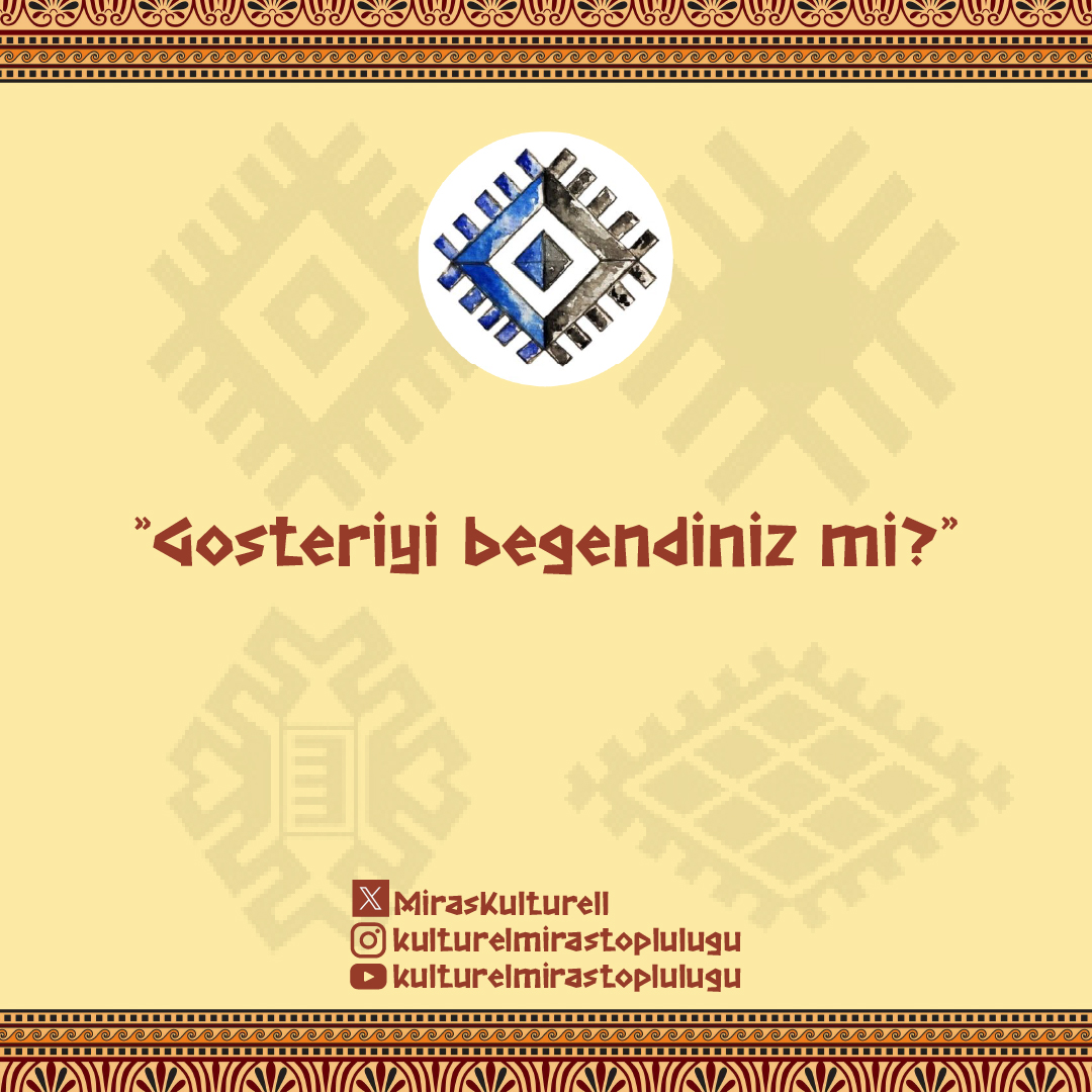 Gösteriyi beğendiniz mi?

#anahtartasimatoreni #kültürelmiras #kültürelmirastopluluğu