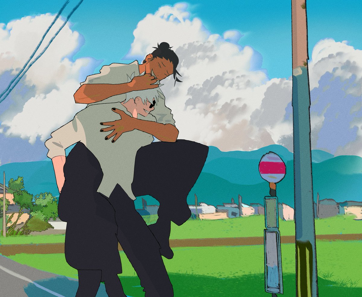 anyway, don't be a stranger #satosugu