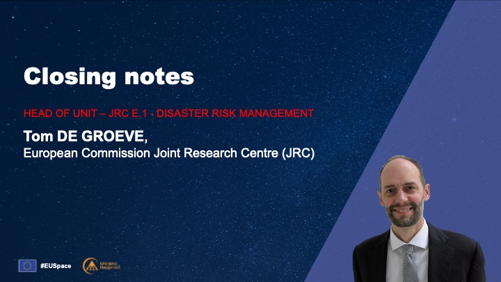 Copernicus EMS (@copernicusems) on Twitter photo .<a href="/degroeve/">Tom De Groeve</a>, Head of the Disaster Risk Management Unit at <a href="/EU_ScienceHub/">EU_ScienceHub</a>, concluded this year #CopernicusEmergency Annual Conference
"Without science, nothing would happen, and CEMS is at the forefront"
Thank you 🙏 to all of the amazing speakers and everyone who joined .<a href="/degroeve/">Tom De Groeve</a>, Head of the Disaster Risk Management Unit at <a href="/EU_ScienceHub/">EU_ScienceHub</a>, concluded this year #CopernicusEmergency Annual Conference
"Without science, nothing would happen, and CEMS is at the forefront"
Thank you 🙏 to all of the amazing speakers and everyone who joined