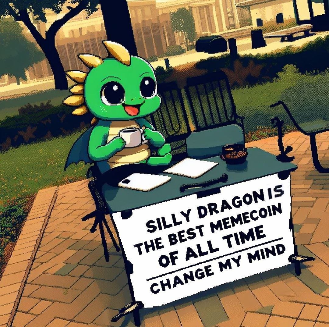 🔥 MEME CONTEST 🔥 1,000 $SILLY to the best 3 memes 🐲 48 hrs ⏳ Rules: Must  be a new meme! Must reply to this tweet with your meme & post it