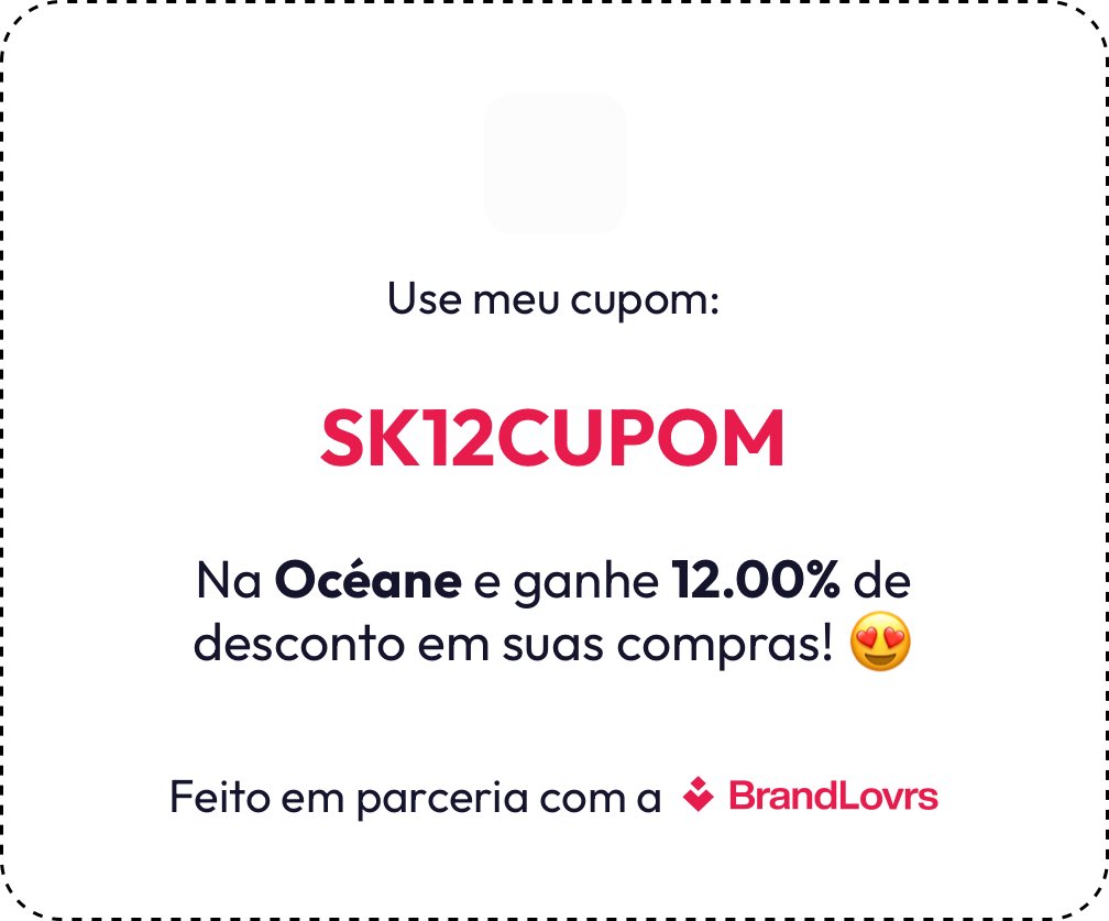 🚨CUPOM 12%OFF - produtos de skincare - SK12CUPOM
CUPOM OCÉANE 10%OFF - OCN10CUPONS #cupom #océane #cuponsdedesconto 🚨