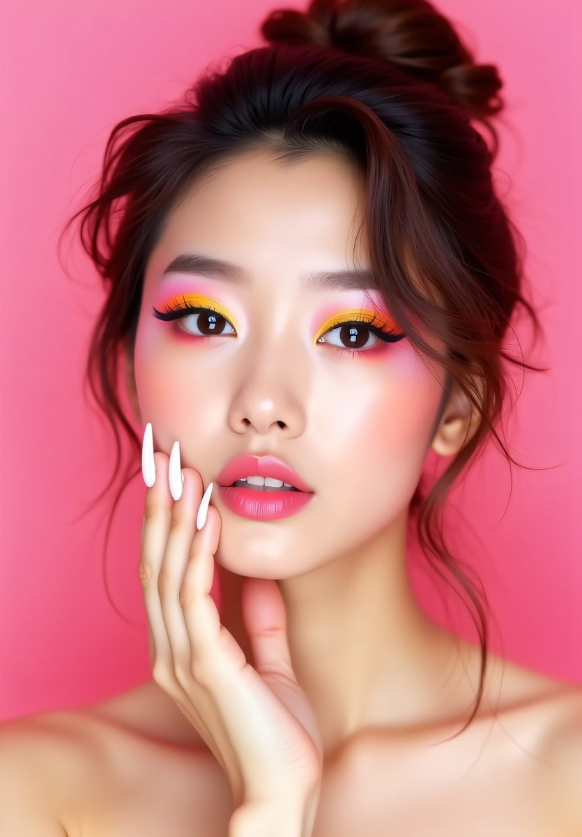 화장해서 변신중