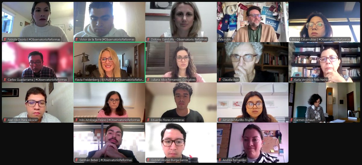 Observatorio de Reformas Políticas América Latina tweet media