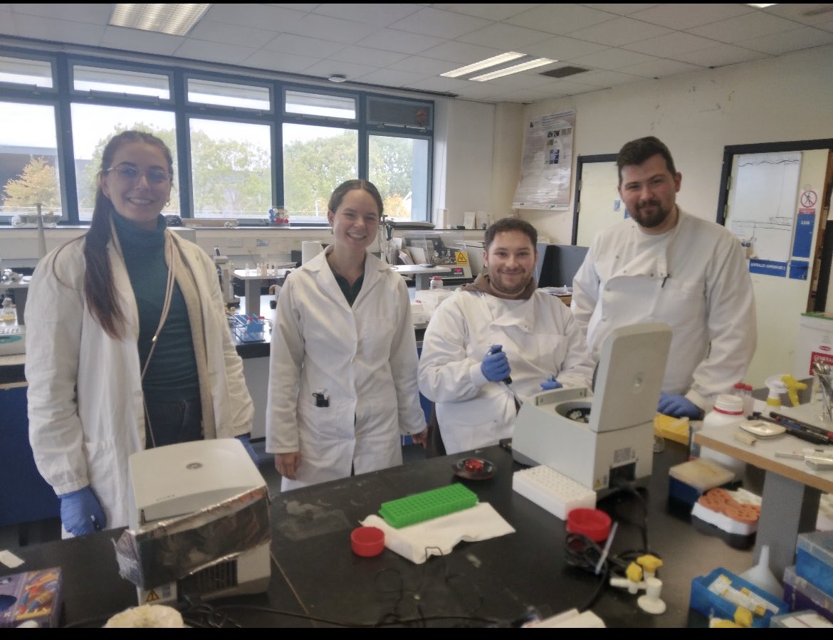 It was great to have Matilda from Germany with us in the lab for a 3 month placement 🐝. We wish her every success in the future!
