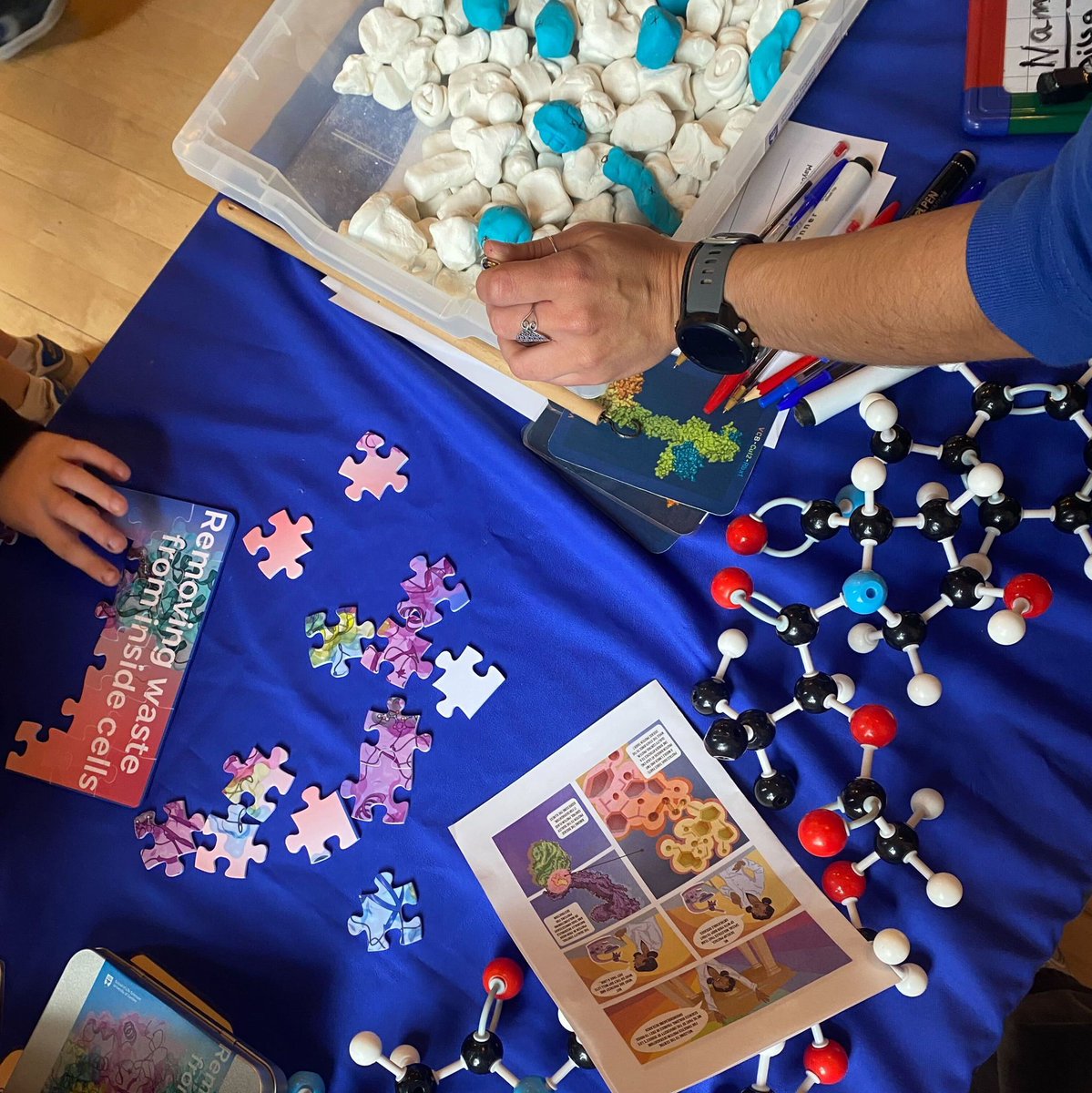 Centre for Targeted Protein Degradation (@uodcetpd) on Twitter photo We took part in a family fun day in the Caird Hall this week as part of Festival of the Future.
<a href="/DeLaCuadraBaste/">Aitana de la Cuadra Basté</a>, <a href="/MariaRRios3/">María Rodríguez-Ríos</a>, and Gemma played some targeted protein degradation games, and chatted with members of the public about the work we're doing at CeTPD 🧪
#CeTPDInspire We took part in a family fun day in the Caird Hall this week as part of Festival of the Future.
<a href="/DeLaCuadraBaste/">Aitana de la Cuadra Basté</a>, <a href="/MariaRRios3/">María Rodríguez-Ríos</a>, and Gemma played some targeted protein degradation games, and chatted with members of the public about the work we're doing at CeTPD 🧪
#CeTPDInspire