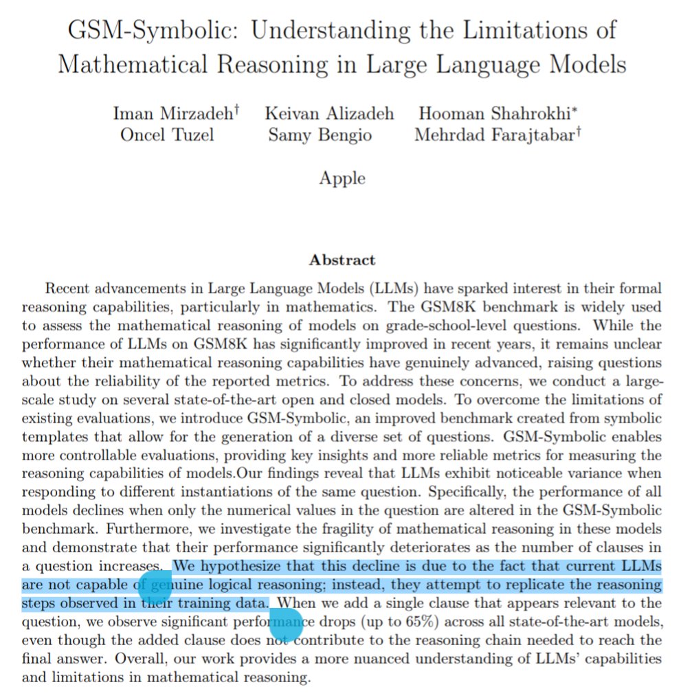 fchollet's tweet image. One more piece of evidence to add to the pile. This was an extremely heretic viewpoint in early 2023, and now it is increasingly becoming self-evident conventional wisdom.