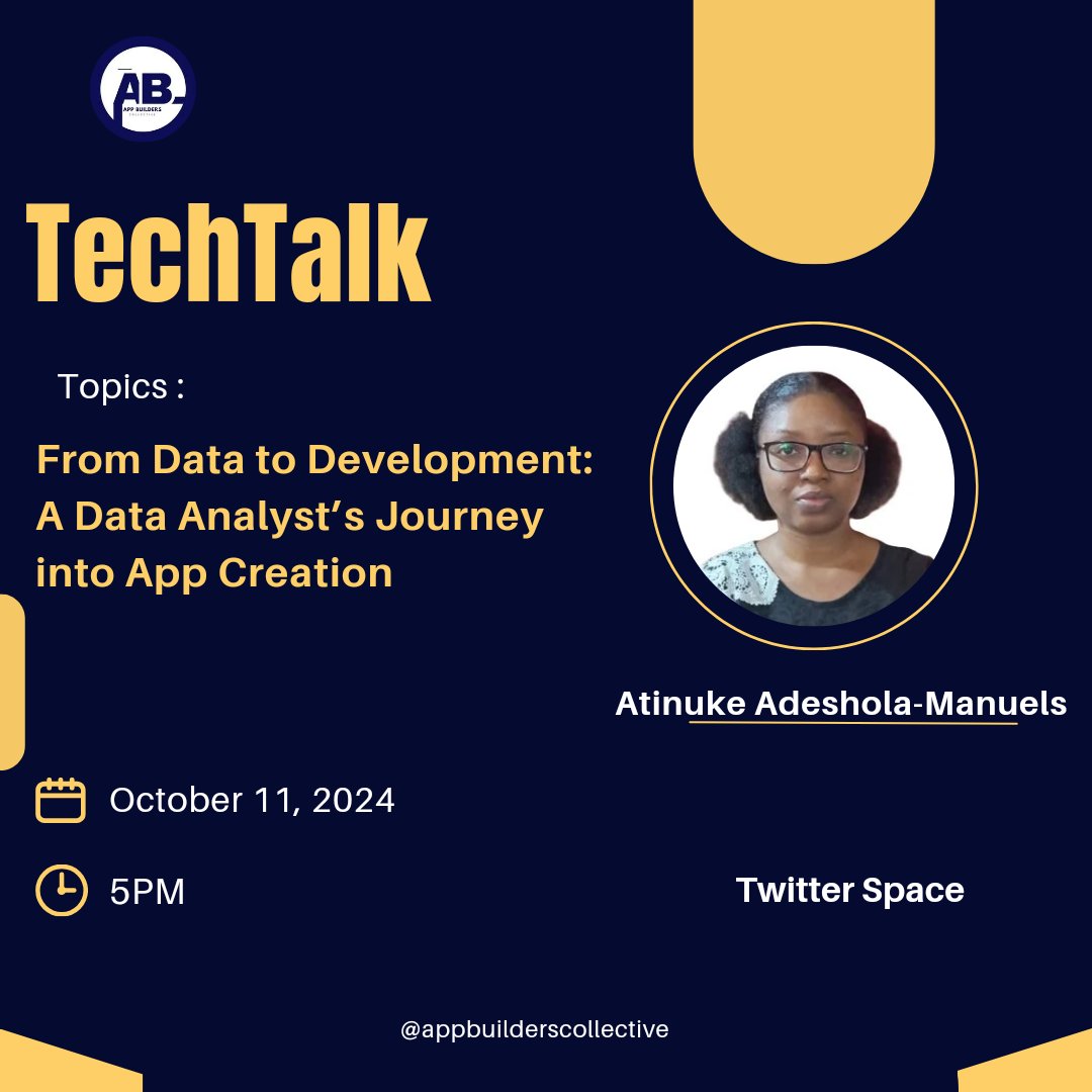 Appbidec's tweet photo. IT'S FINALLY HERE!

40 MINUTES TO GO!

Join us TODAY for an inspiring Tech Talk!

X/Twitter Space: https://t.co/X2ET5Ibrow
 
Click on the link below to ask your questions.
https://t.co/CVMCFRXAa1

Don't miss out! ✌️ https://t.co/Gp8cs6PoNx
