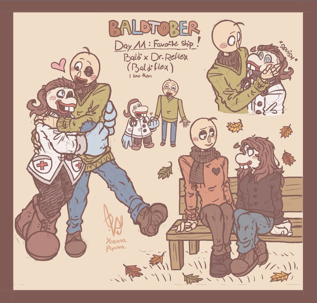 Baldtober Day 11: Fav ship. Some of y'all already knew this was