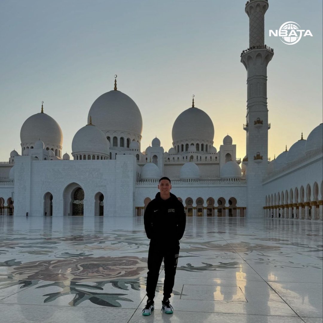 NBATA's tweet photo. Nick Sang, PT & Assistant AT with the Celtics is entering season 8 off strong with a visit to Abu Dhabi for the 2024 Abu Dhabi Games! #greATnes 🌎🏀
.
.
.
#nbata #nba #celtics #athletictraining #beyondthekit https://t.co/noY2mG20Ju