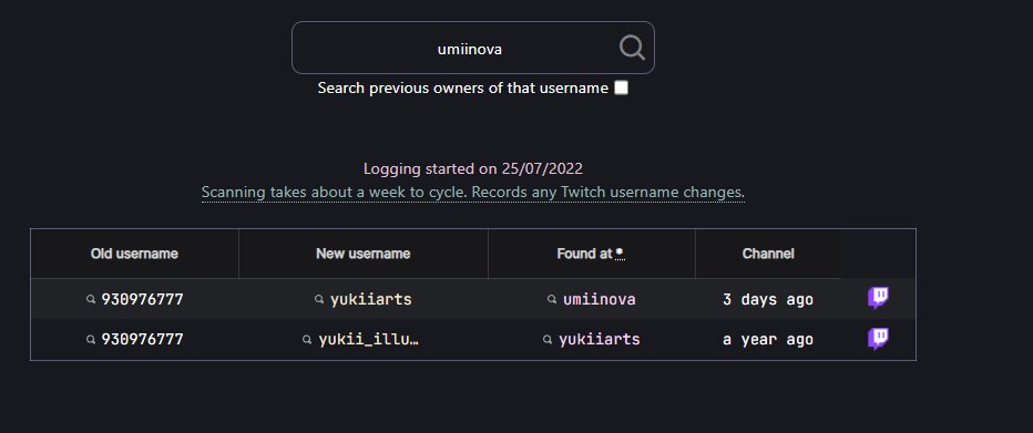 dyarikku's tweet photo. Do not believe her lies. She's saying this isn't her, manipulating the story more and more. Here is your proof that the same tracer @yukiiarts is indeed @umiinova .  She went by yukii_illustrates before this, she keeps lying and rebranding while tryina profit off traced and copied work 👌
I'm asking you nicely dude, stop it. It's pathetic and disrespectful.