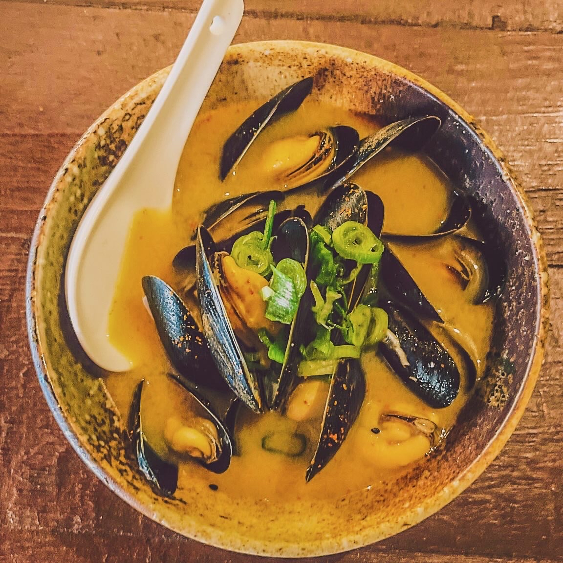 The temperature’s dropping, so it’s time to welcome back the Miso Mussels to the specials menu! With rich umami flavours, and a touch of heat from a pinch of togarashi, it’s the perfect comfort food for a chilly evening. Combine the broth with some rice to elevate it further!