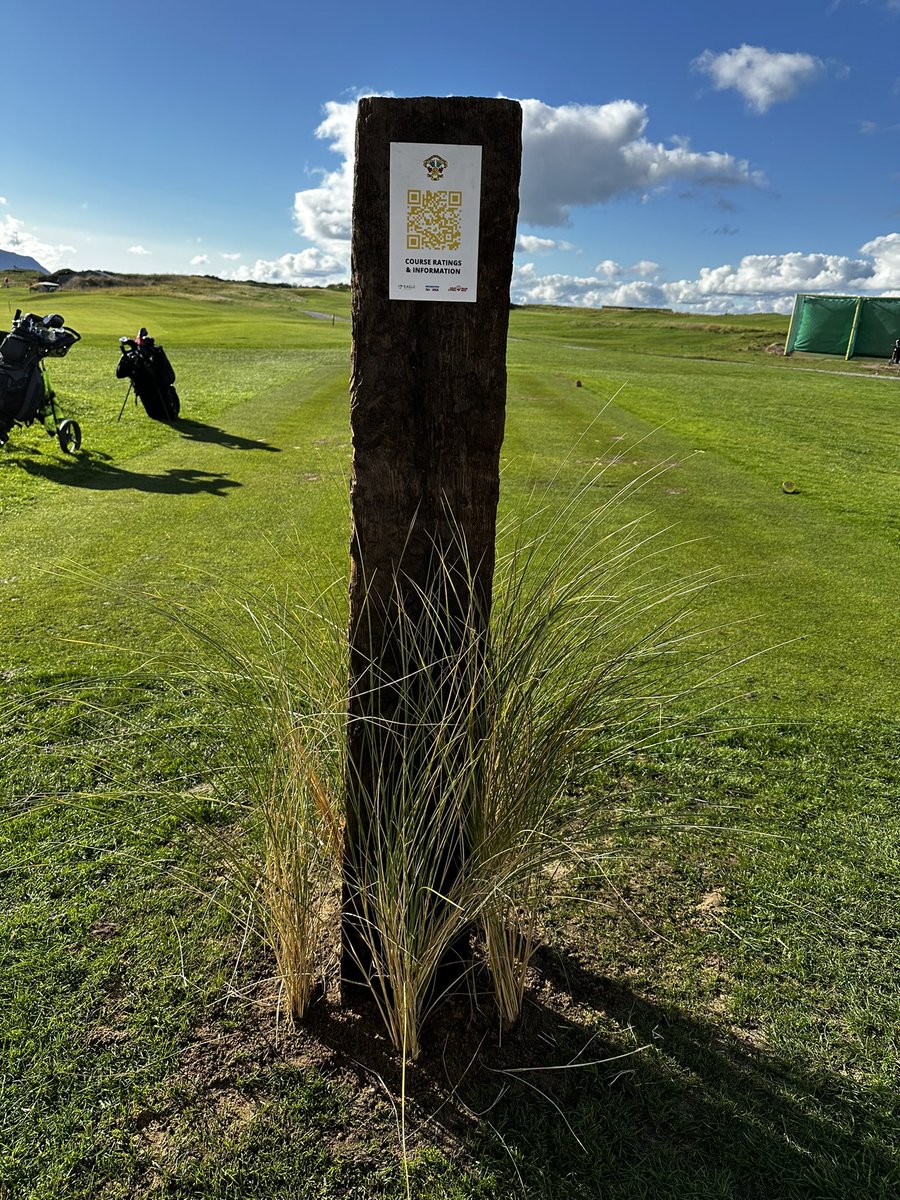 New technology fitting perfectly as part of rustic course furniture <a href="/northwalesgc/">North Wales G C</a> <a href="/eaglegolfuk/">EAGLE</a> 👌