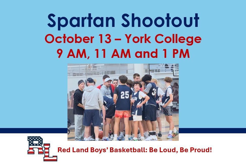 Week 2 of the pre-season at Spooky Nook is in the books. Next up, this weekend's Spartan Shootout at York College. 

Sunday, October 13, 2024:
9:00 AM - York Suburban
11:00 AM - Quince Orchard (MD)
1:00 PM - Westminster (MD)

$5 admission - Come out and show your RL pride!