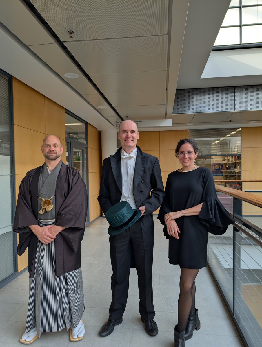 Rocio Sartori Maldonado (she/her) π©βπ¬ (@rosartorim) on Twitter photo Privileged to have had the opportunity to defend my thesis on pluripotent day, featuring the great <a href="/kwoltjen/">Knut Woltjen</a> as an opponent! Thanks for the great time!
(Look mum, Iβm a Doctor!) Privileged to have had the opportunity to defend my thesis on pluripotent day, featuring the great <a href="/kwoltjen/">Knut Woltjen</a> as an opponent! Thanks for the great time!
(Look mum, Iβm a Doctor!)