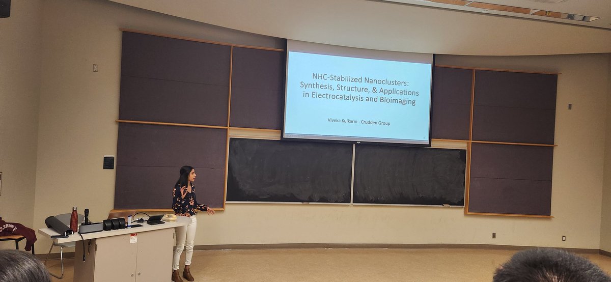 It's seminar day for <a href="/_C2MCI/">Carbon to Metal Coating Institute (C2MCI)</a> student Viv Kulkarni!