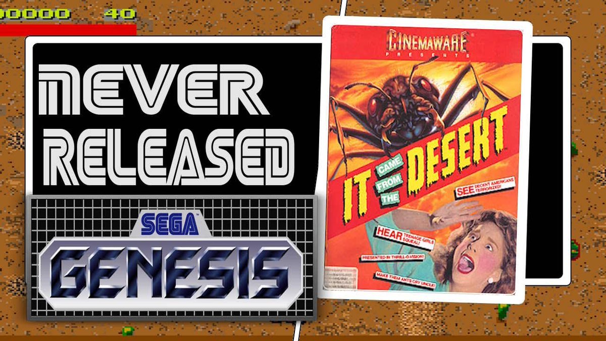 Thenewretroshow's tweet image. It Came From The Desert ( Never Released Port) youtu.be/FuzgQuiLSJY?si… via @YouTube #sega #prototypegame #segagenesis
