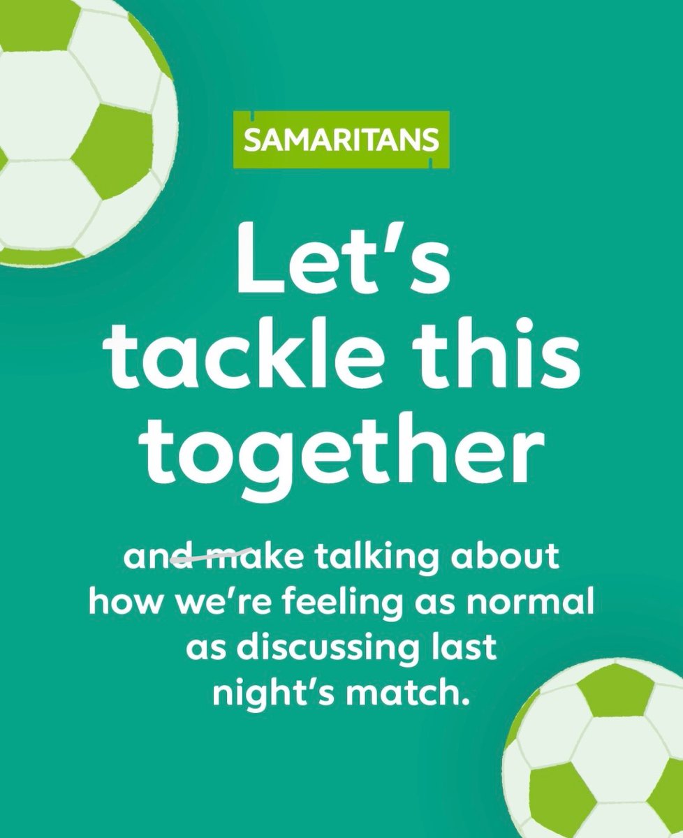 Did you know the world’s first soccer club, <a href="/sheffieldfc/">Sheffield Football Club</a> was founded in England today in 1857 ⚽️ Things have changed, and football is now huge. But with big events come big emotions,  If you need someone to talk to, <a href="/Samaritans/">Samaritans</a> are here at 116 123. #enddomesticvoilence  💚