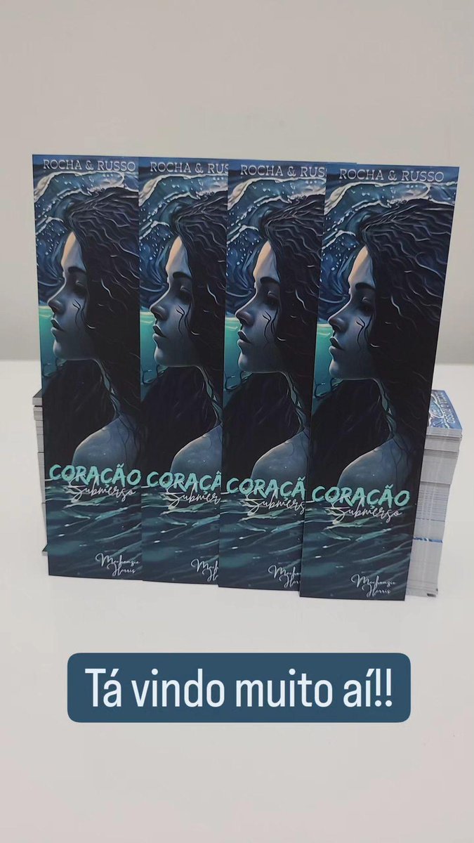 RochaAndRusso's tweet photo. Enquanto o Twitter tava fora, chegou essa belezinha aqui!! #CoraçãoSubmerso tá vindo muito aí! https://t.co/JFrJMPLPbQ