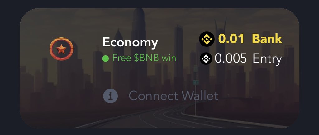 nitrotaxi_dapp's tweet photo. 💸 Free $BNB giveaway ⚡️
Join the race, win &amp; grab the bank 

Join the Economy race to get your $BNB.

🚩Note: only 5 first racers who are fast enough to get it.

Log in to the website with your Metamask and enter the Economy race to make it.

Let’s go!!!

https://t.co/Bf5RWhhAsp https://t.co/ehteMu3r2L