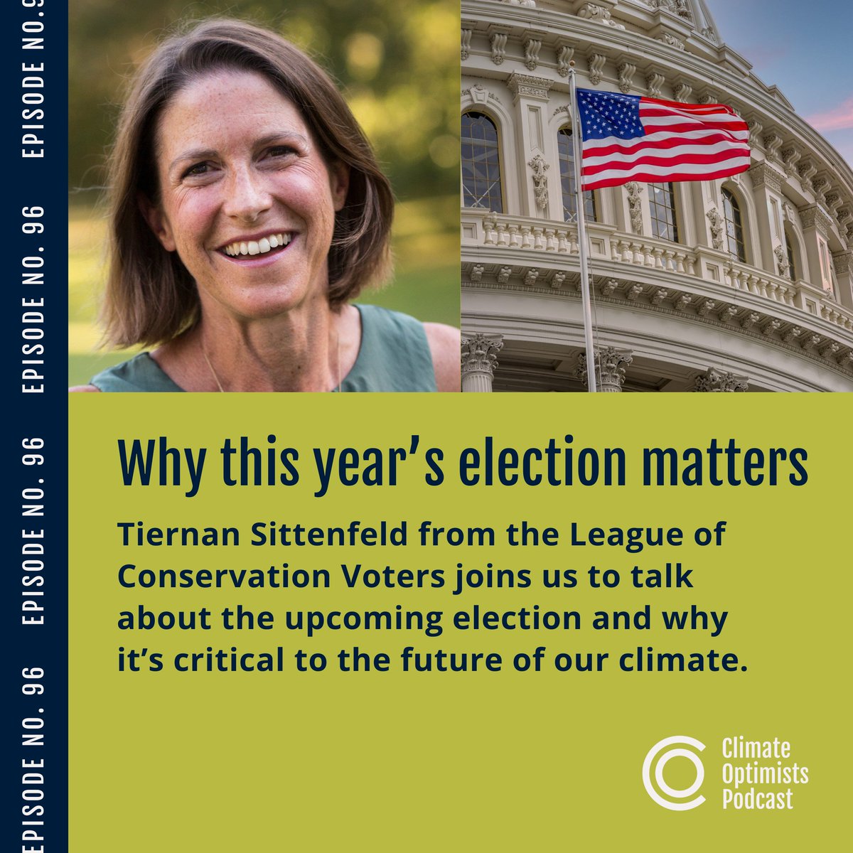 ClimateOptimistsPodcast (@climate_pod) on Twitter photo Check out our amazing new episode with Tiernan Sittenfeld from <a href="/LCVoters/">League of Conservation Voters ❌👑</a>!
Listen in here: lnkd.in/eQX5gizC Check out our amazing new episode with Tiernan Sittenfeld from <a href="/LCVoters/">League of Conservation Voters ❌👑</a>!
Listen in here: lnkd.in/eQX5gizC