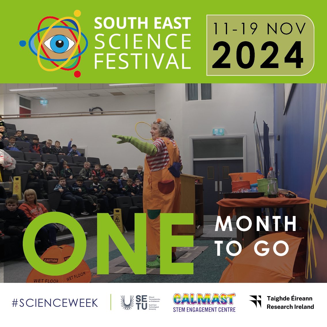 CalmastWIT's tweet photo. Stand by @WaterfordCounci @WaterfordLibs, @TipperaryCoCo @Carlow_Co_Co @CarlowLibs @SETUIreland ! We have over 150 events planned for @ScienceWeek in the South East & we cannot wait to celebrate #allthingsSTEM! See you soon! https://t.co/IuKJuq2Sq1
