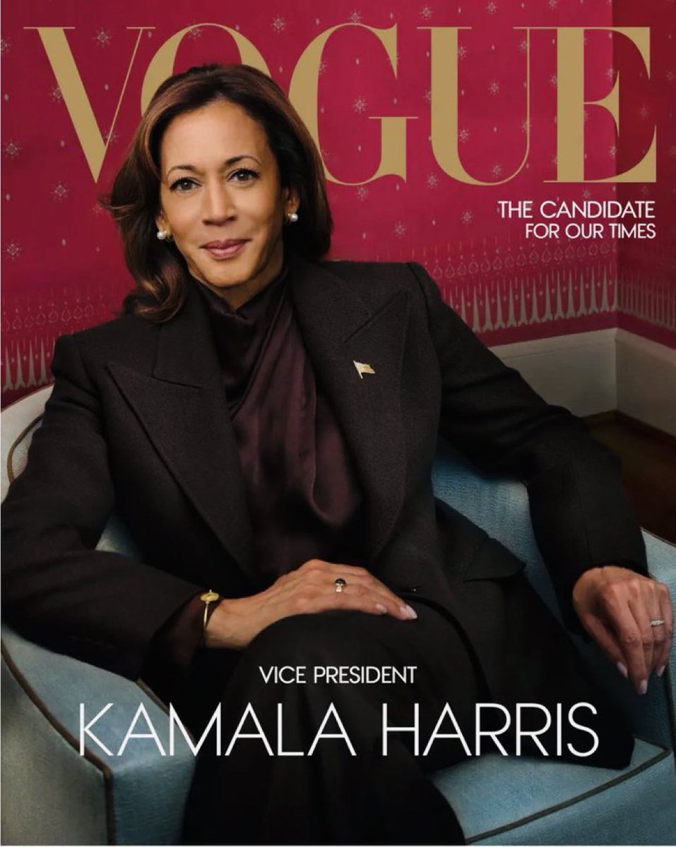 WOW! Here’s VP Kamala Harris on the cover of the latest edition of Vogue! What an amazing picture and a fantastic honor! LET’S GO VP!
