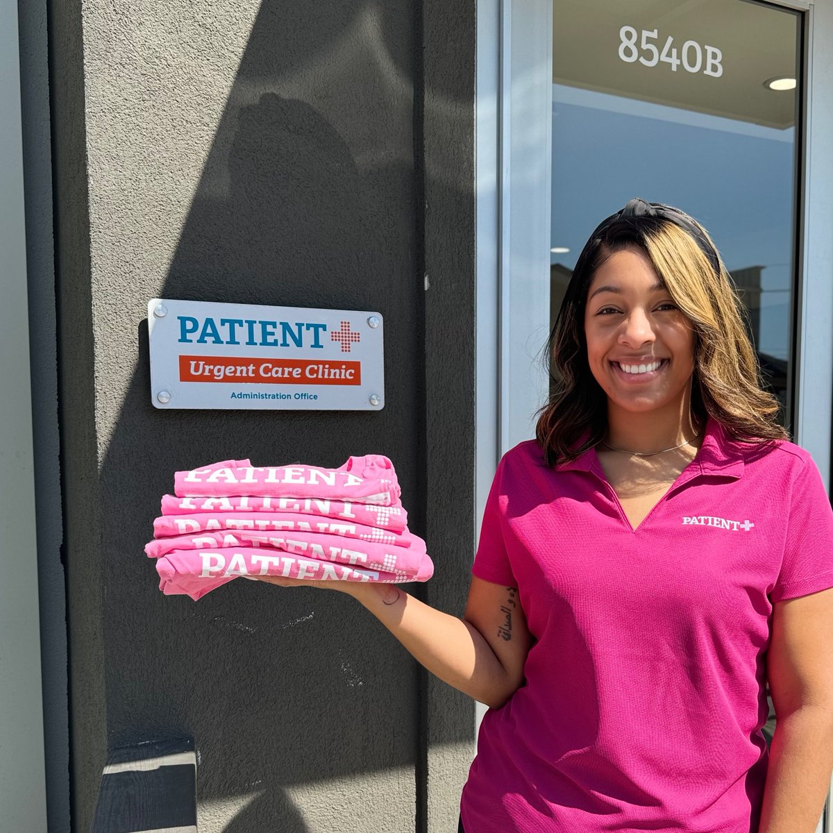 PatientPlusUC's tweet image. Patient Plus is proud to wear pink in support of Breast Cancer Awareness this October. Together, we raise awareness, honor the fighters and survivors, and advocate for early detection. 💗 
#GetInGetBetter #BreastCancerAwareness #ThinkPink #PatientPlus