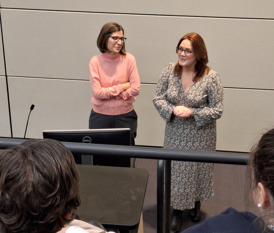 Mac_AYM's tweet image. 👏Congratulations to @KathyGeorgiades and @dremmanolan for their fantastic presentation at @MacPsychiatry&apos;s  #DataBlitz. The two discussed building capacity for child and youth #mentalhealth #research, and enjoyed the discussions and other presentations!